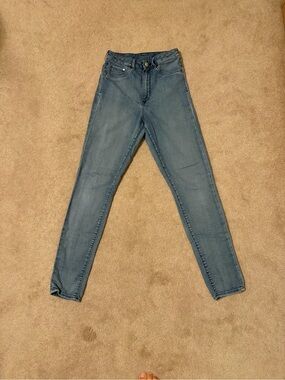 H&M Light Blue High-Rise Skinny Jeggings